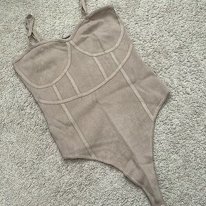 Corset style bodysuit - BRAND NEW WITH TAGS